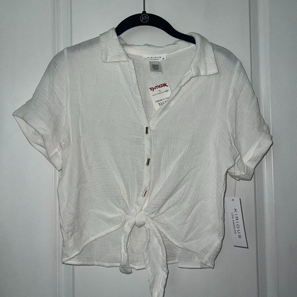 Sheer White Top